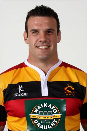 Waikato Rugby Union No.8 Alex Bradley, avid user of Slack Balm